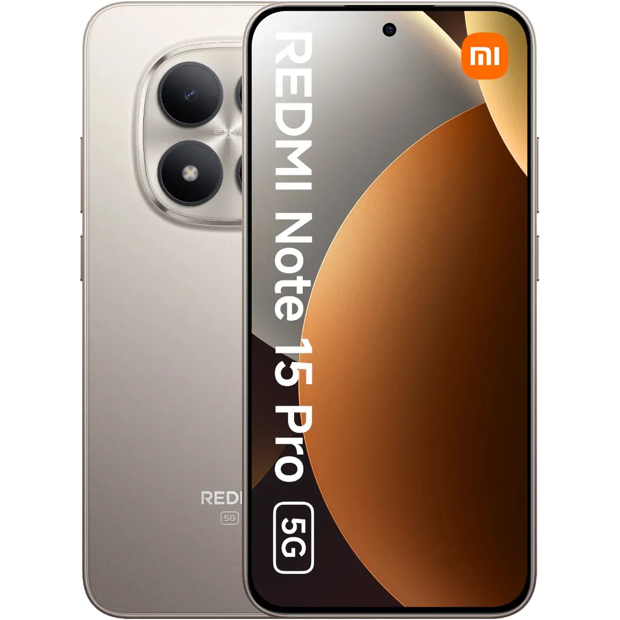 Телефон Xiaomi Redmi Note 15 Pro 5G 8/512GB Titanium (with charger) Europe