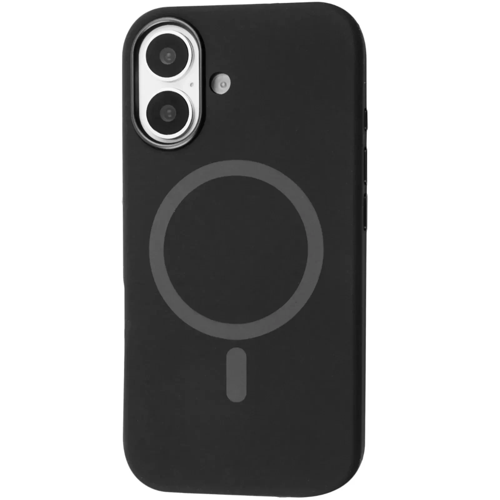 Чехол для мобильного телефона BeCover FIBRA Silicone OmniMag Apple iPhone 16 Black (716223) (UA)