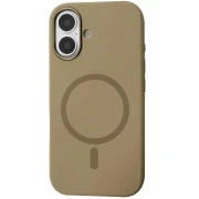 Чохол для мобільного телефону BeCover FIBRA Silicone OmniMag Apple iPhone 16 Brown (716224) (UA)