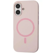 Чехол для мобильного телефона BeCover FIBRA Silicone OmniMag Apple iPhone 16 Light Pink (716229) (UA)