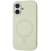 Чохол для мобільного телефону BeCover FIBRA Silicone OmniMag Apple iPhone 16 Milk White (716230) (UA)