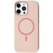 Чохол для мобільного телефону BeCover FIBRA Silicone OmniMag Apple iPhone 16 Pro Max Light Pink (716238) (UA)