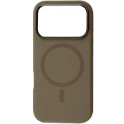 Чохол для мобільного телефону BeCover FIBRA Silicone OmniMag Apple iPhone 17 Pro Brown (716214) (UA)