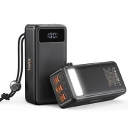 VEGER 56000mAh W5001C Tank 100W, PD, QC, Black (6970453555454) (UA)