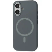 Чохол для мобільного телефону BeCover FIBRA Silicone OmniMag Apple iPhone 16 Gray (716227) (UA)