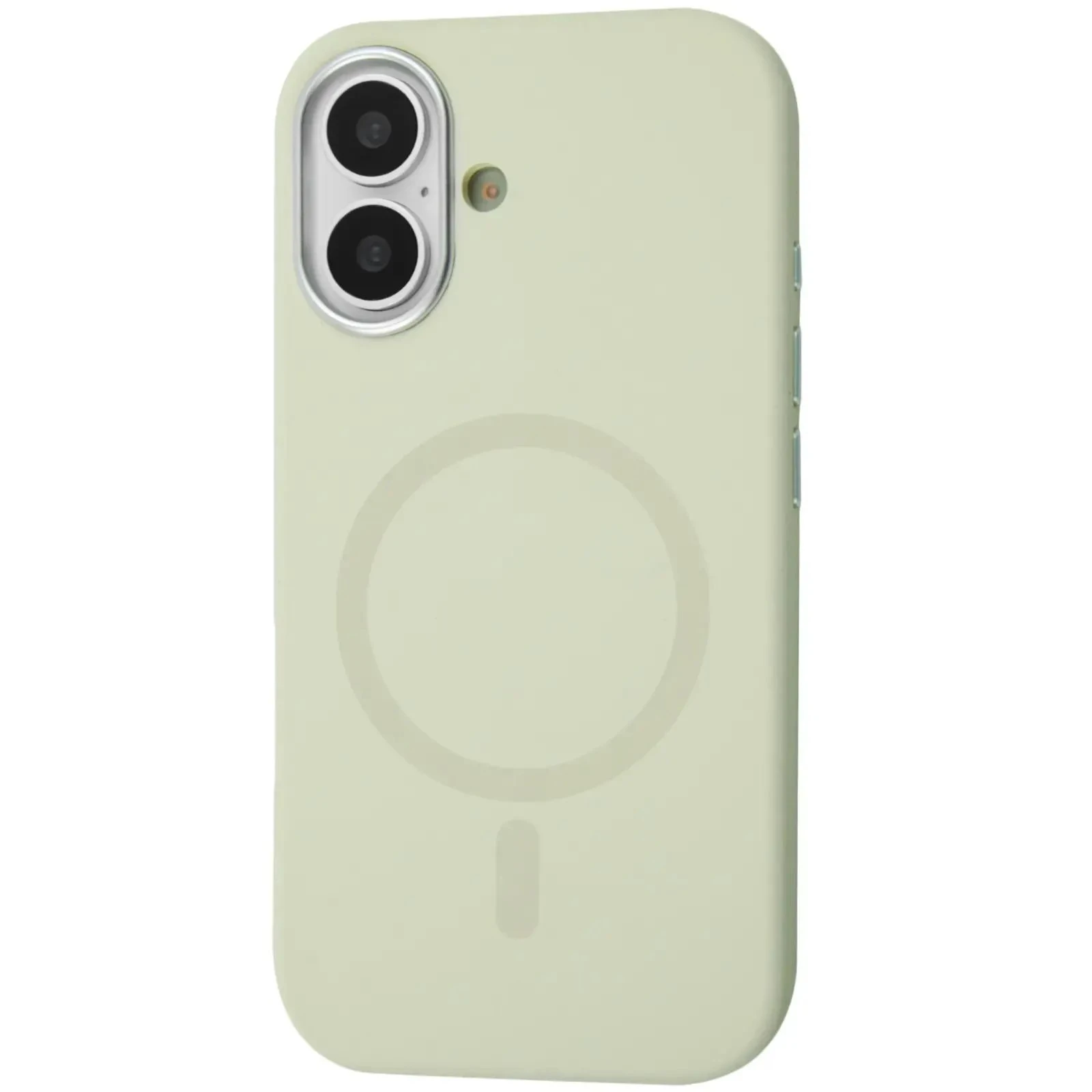 Чехол для мобильного телефона BeCover FIBRA Silicone OmniMag Apple iPhone 16 Milk White (716230) (UA)