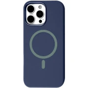 Чохол для мобільного телефону BeCover FIBRA Silicone OmniMag Apple iPhone 16 Pro Max Deep Blue (716235) (UA)