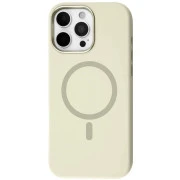 Чохол для мобільного телефону BeCover FIBRA Silicone OmniMag Apple iPhone 16 Pro Max Milk White (716239) (UA)