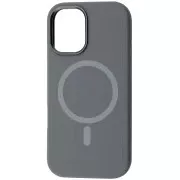 Чохол для мобільного телефону BeCover FIBRA Silicone OmniMag Apple iPhone 17 Gray (716199) (UA)