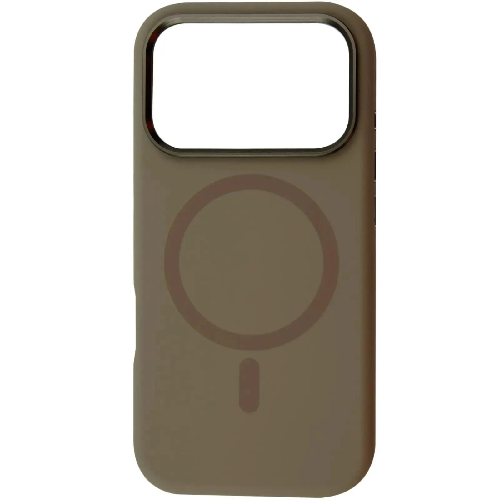 Чохол для мобільного телефону BeCover FIBRA Silicone OmniMag Apple iPhone 17 Pro Brown (716214) (UA)