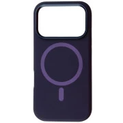 Чохол для мобільного телефону BeCover FIBRA Silicone OmniMag Apple iPhone 17 Pro Dark Purple (716215) (UA)