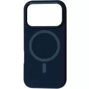 Чохол для мобільного телефону BeCover FIBRA Silicone OmniMag Apple iPhone 17 Pro Deep Blue (716216) (UA)