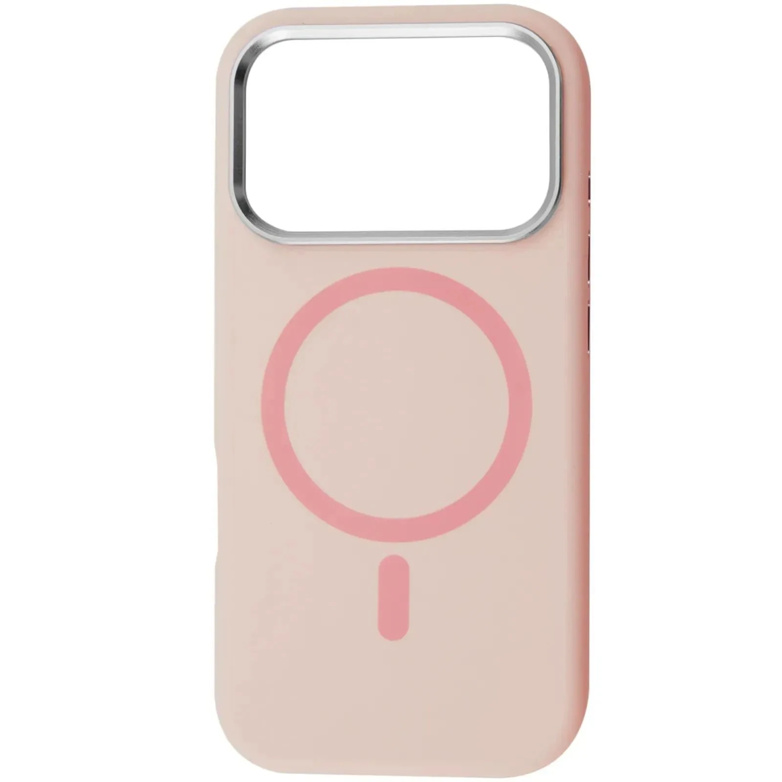 Чохол для мобільного телефону BeCover FIBRA Silicone OmniMag Apple iPhone 17 Pro Light Pink (716219) (UA)
