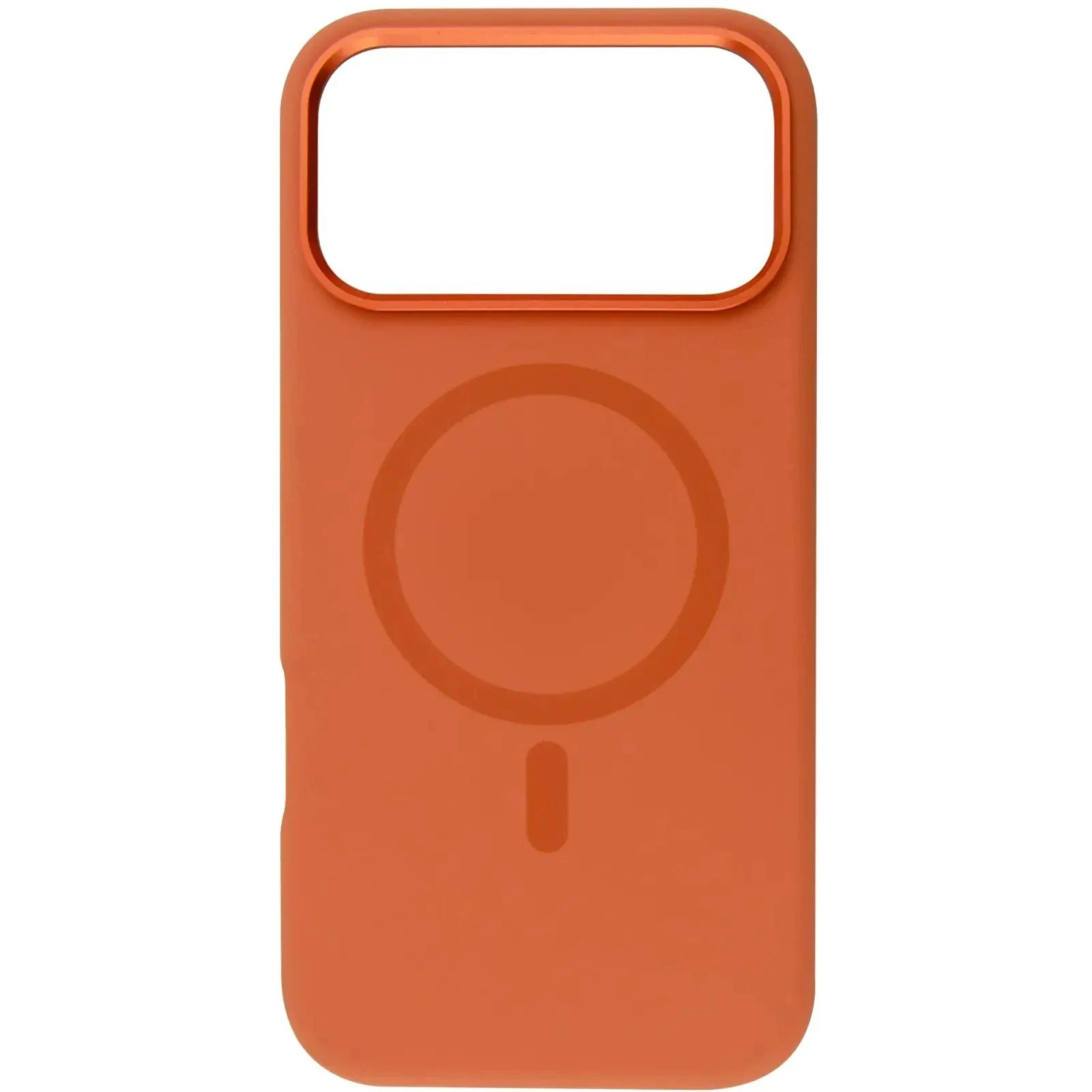 Чохол для мобільного телефону BeCover FIBRA Silicone OmniMag Apple iPhone 17 Pro Orange (716221) (UA)
