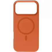 Чохол для мобільного телефону BeCover FIBRA Silicone OmniMag Apple iPhone 17 Pro Orange (716221) (UA)