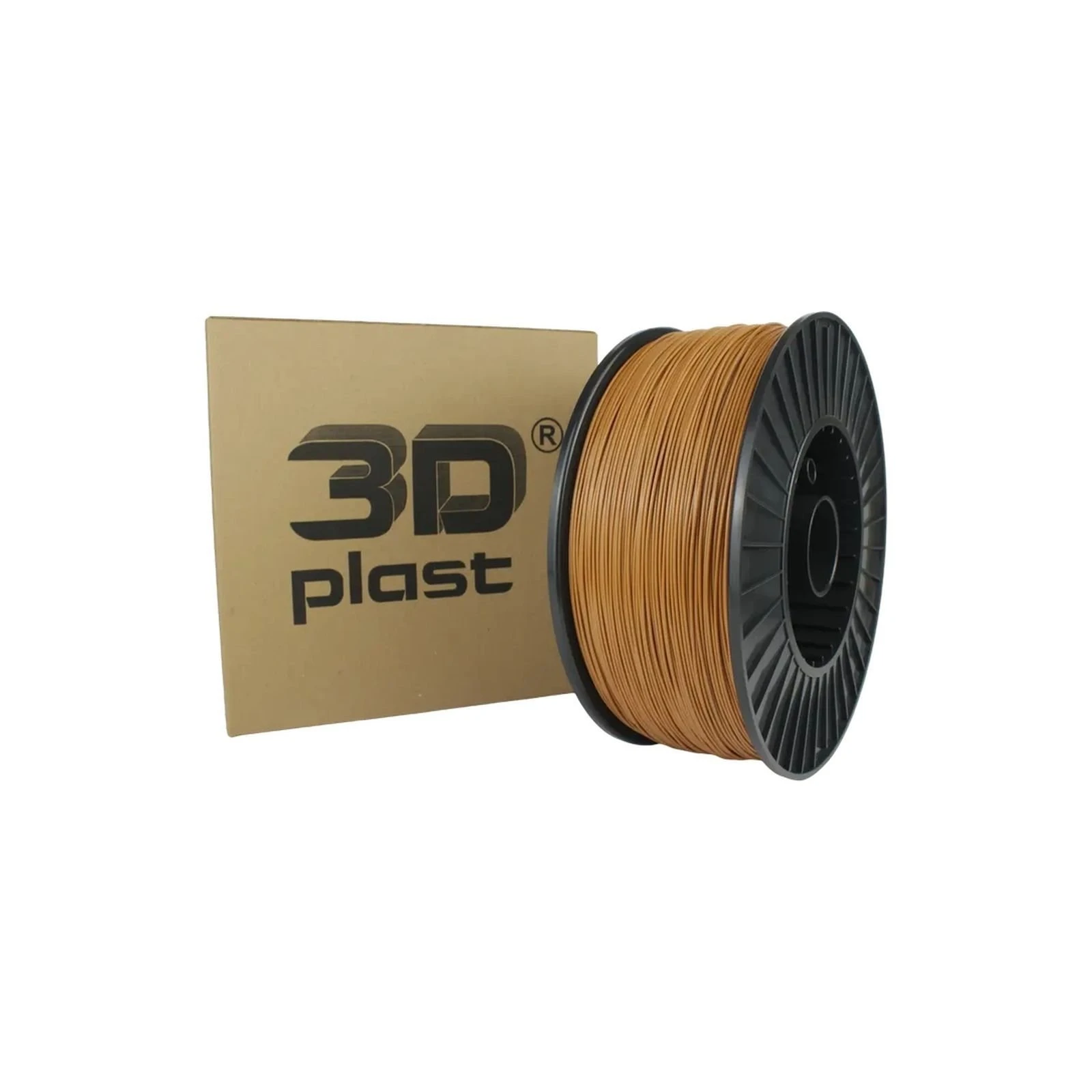 Пластик для 3D-принтера 3Dplast PLA 1.75мм, 3кг, coyote (3DPLA1753KYT) (UA)