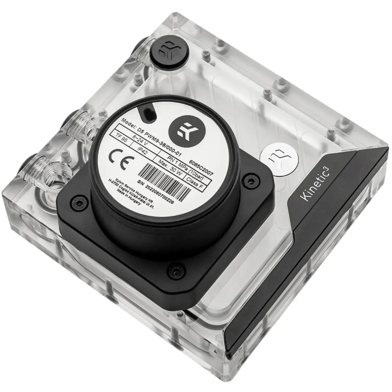 Резервуар для СЖО Ekwb EK-Quantum Kinetic FLT 120 D5 PWM D-RGB - Plexi (3831109880715) (UA)