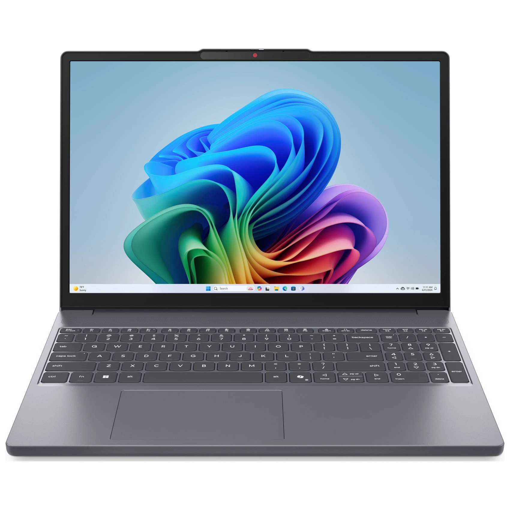 Ноутбук Lenovo IdeaPad Slim 3 15IPH11 (83UR00AGRA) Luna Grey (UA)