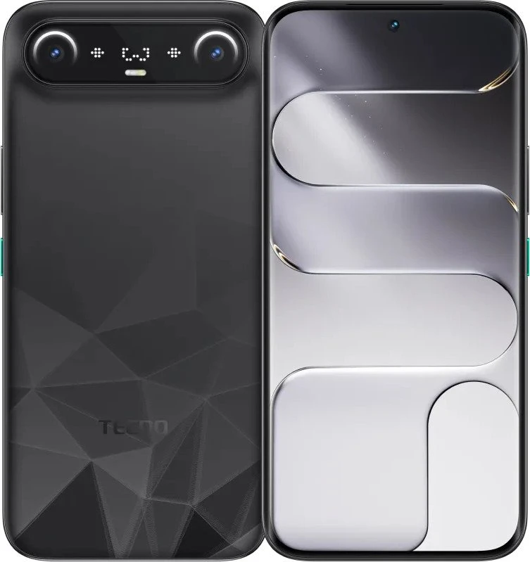 Телефон Tecno Camon Slim 8/128GB Prism Black (4894947136023) (UA)