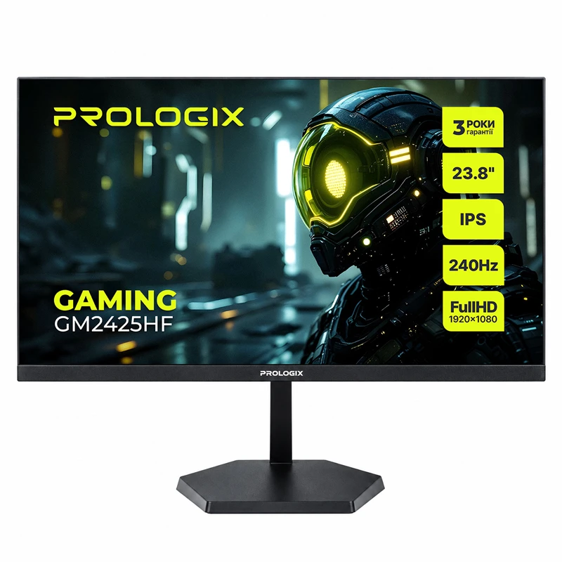 Монитор Prologix Gaming 23.8 GM2425HF IPS Black 240Hz (UA)
