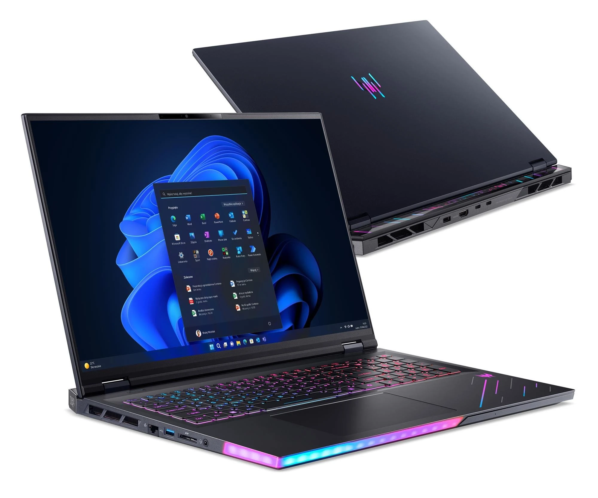 Ноутбук Acer Predator Helios 18 U9-290HX Plus/128GB/4TB/Win11P RTX5080 (PH18-I71 || NH.U3HEP.001)