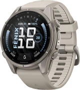 Смарт-часы Garmin Fenix 9 43mm Titanium with Fog Gray Silicone Band (010-04761-00/01)