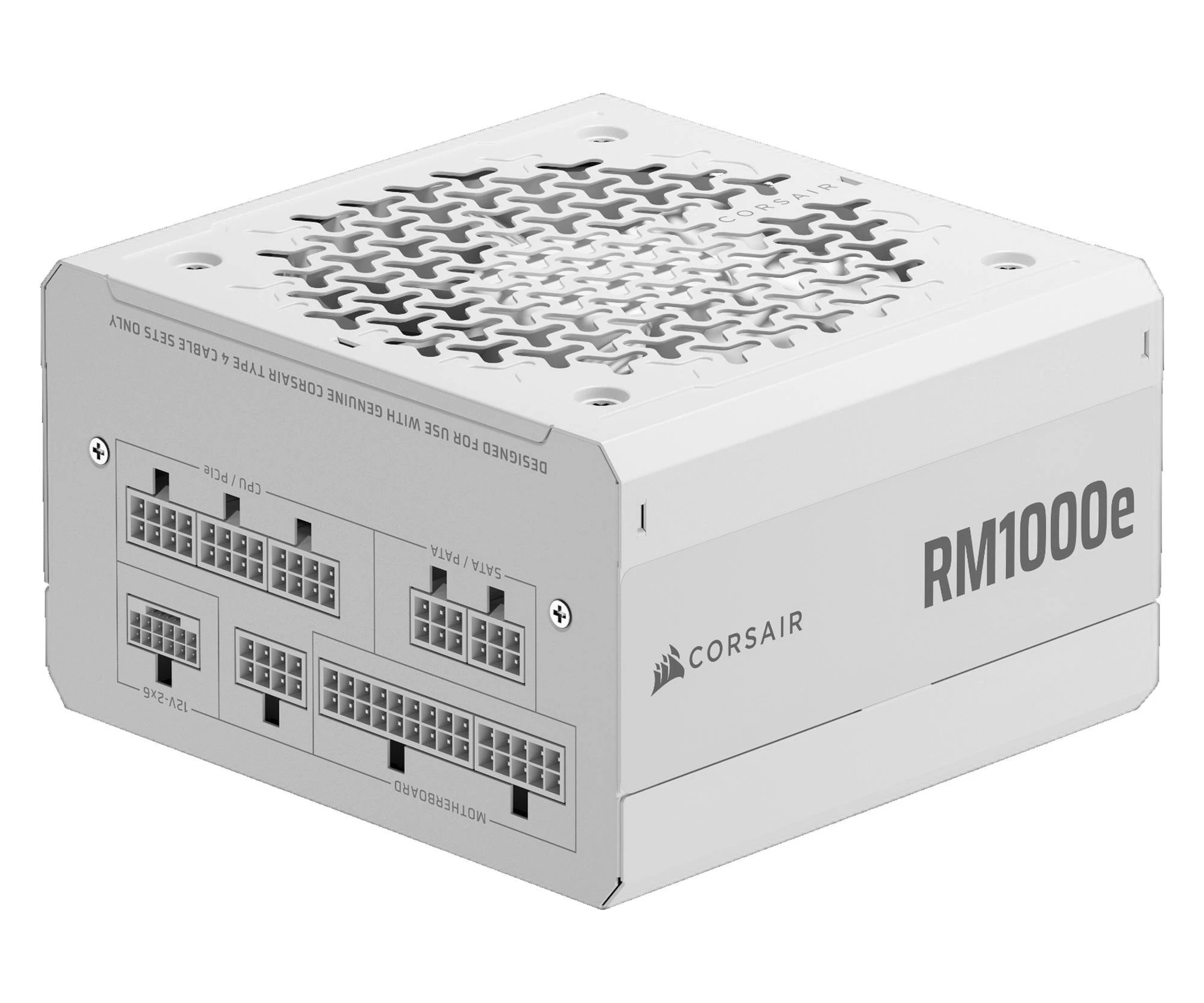 Блок живлення Corsair RM1000e 1000W 80 Plus Platinum ATX 3.1 White (CP-9020339-EU) EU