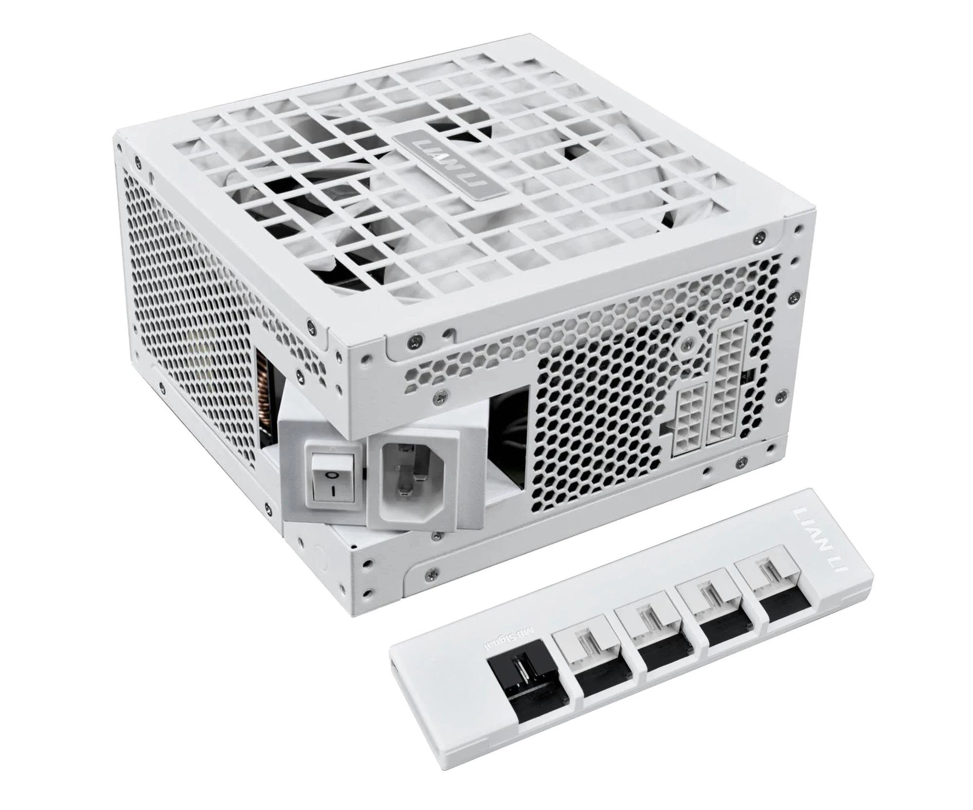 Блок живлення Lian Li RS Series 1200W 80 Plus Gold ATX 3.1 White (NELI-031/G9P.RS1200G.WH00.EU) EU