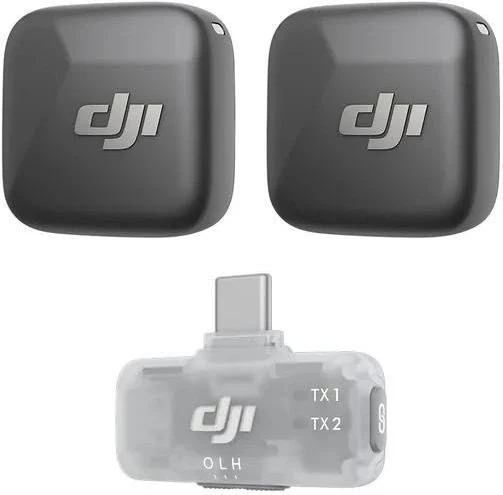 микрофонная радиосистема для смартфона DJI Mic Mini Mobile Version (2 TX + 1 Mobile RX) (CP.RN.00000458.01)