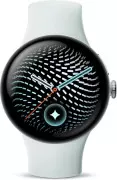 Смарт-годинники Google Pixel Watch 5 45mm Wi-Fi Полірований срібний алюмінієвий корпус / Fog Active Band