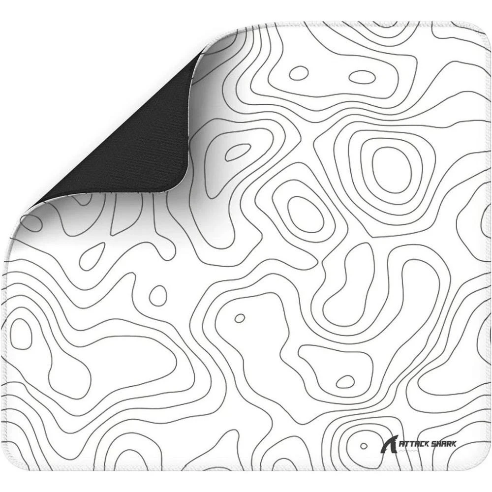 Коврик ATTACK SHARK CM02 Contour white (CM02CW_AS) (UA)