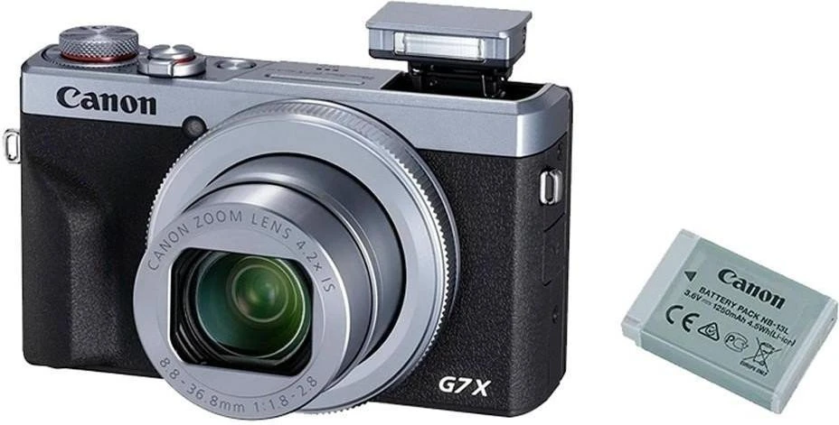 Фотоаппарат Canon PowerShot G7 X Mark III Battery kit Silver (3638C016) (UA)