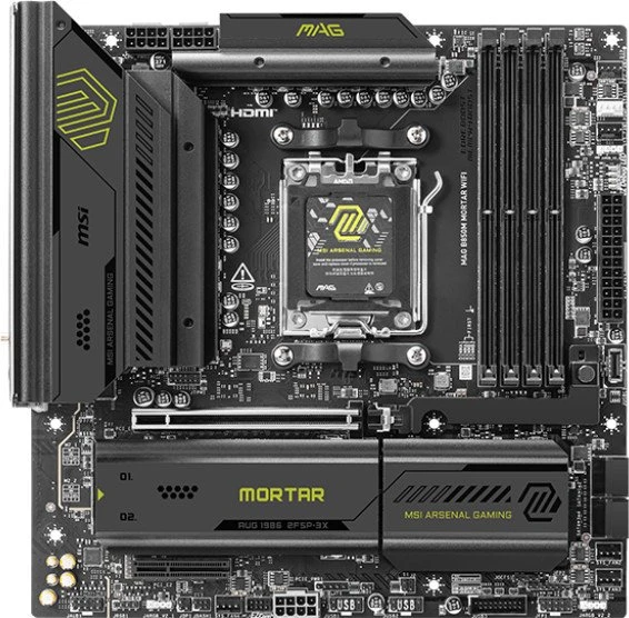 Материнська плата MSI MAG B850M MORTAR WIFI (911-7E61-001) (UA)