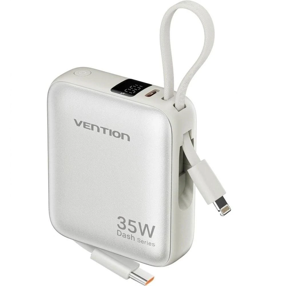 Мобільна батарея Vention 10000mAh 35W Beige (FHFN0) (UA)