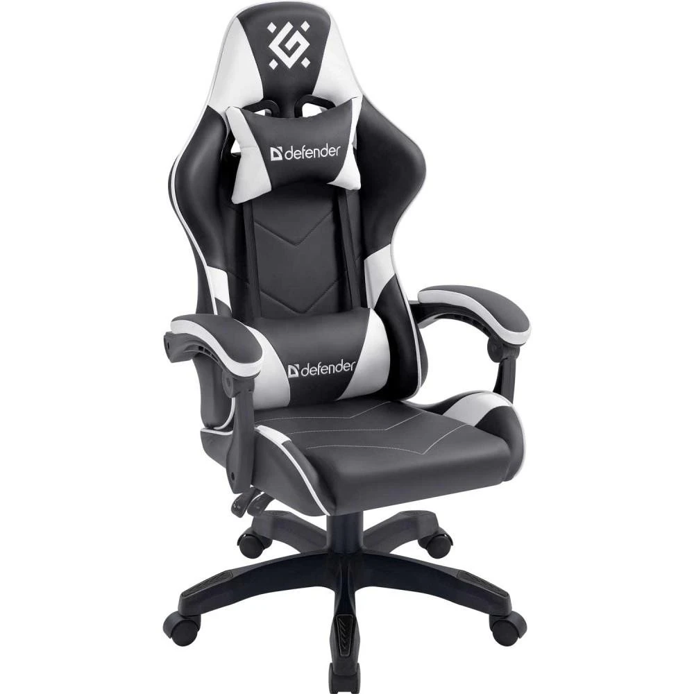 Игровое кресло Defender Companion Black/White (64023) (UA)