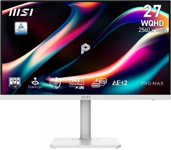 Монитор MSI Pro Max 271QPHW E14 (9S6-3PF54H-008) (UA)