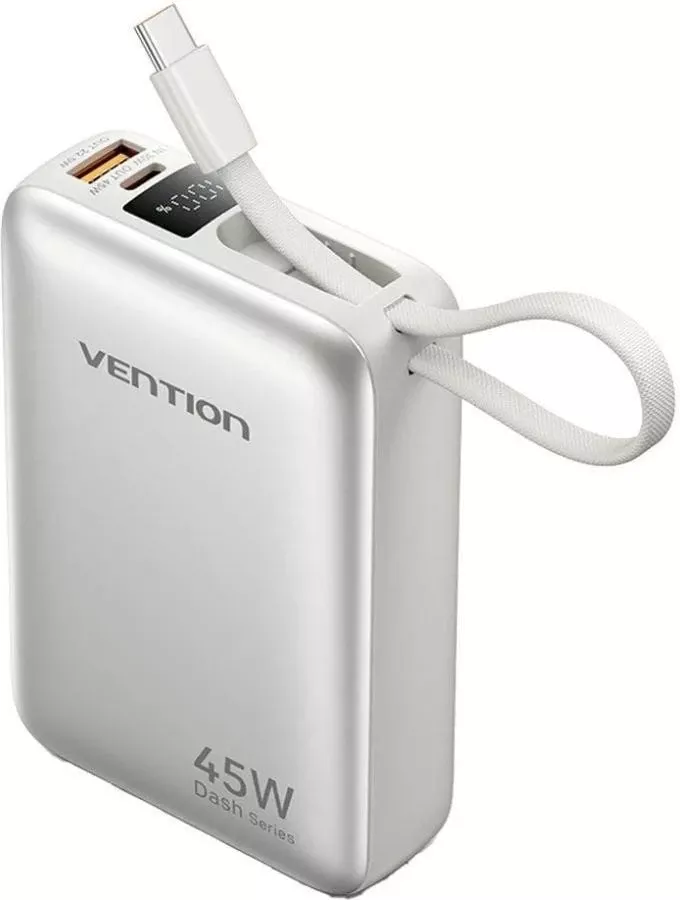 Мобільна батарея Vention 20000mAh 45W Beige (FHGN0) (UA)