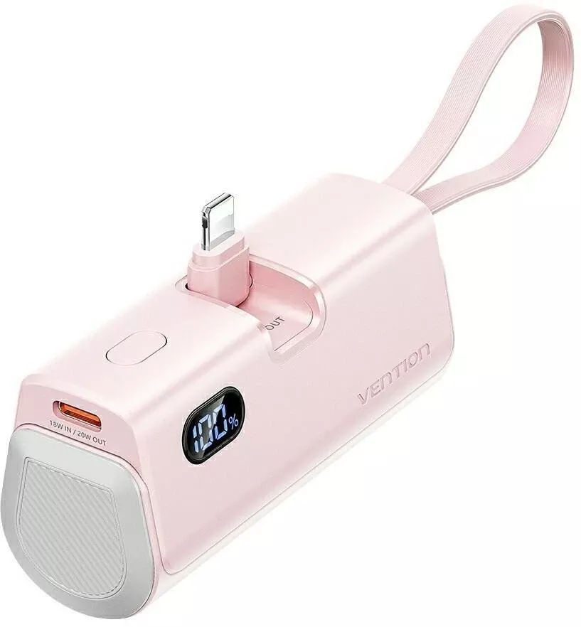 Мобільна батарея Vention 4800mAh 22,5W Pink (FHRP0) (UA)