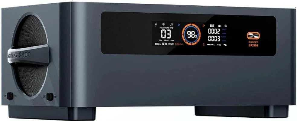 Дополнительная батарея для зарядной станции Oscal BP2400 Pro Expansion Battery (for PowerMax 2400 Pro) Gray