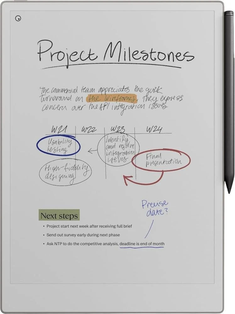 Электронная книга reMarkable Paper Pro with Marker Plus (RM81C-1000NW)