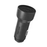 Автомобільний зарядний пристрій SENTEO Q-05 2USB-C PD/QC 72W 3A Black