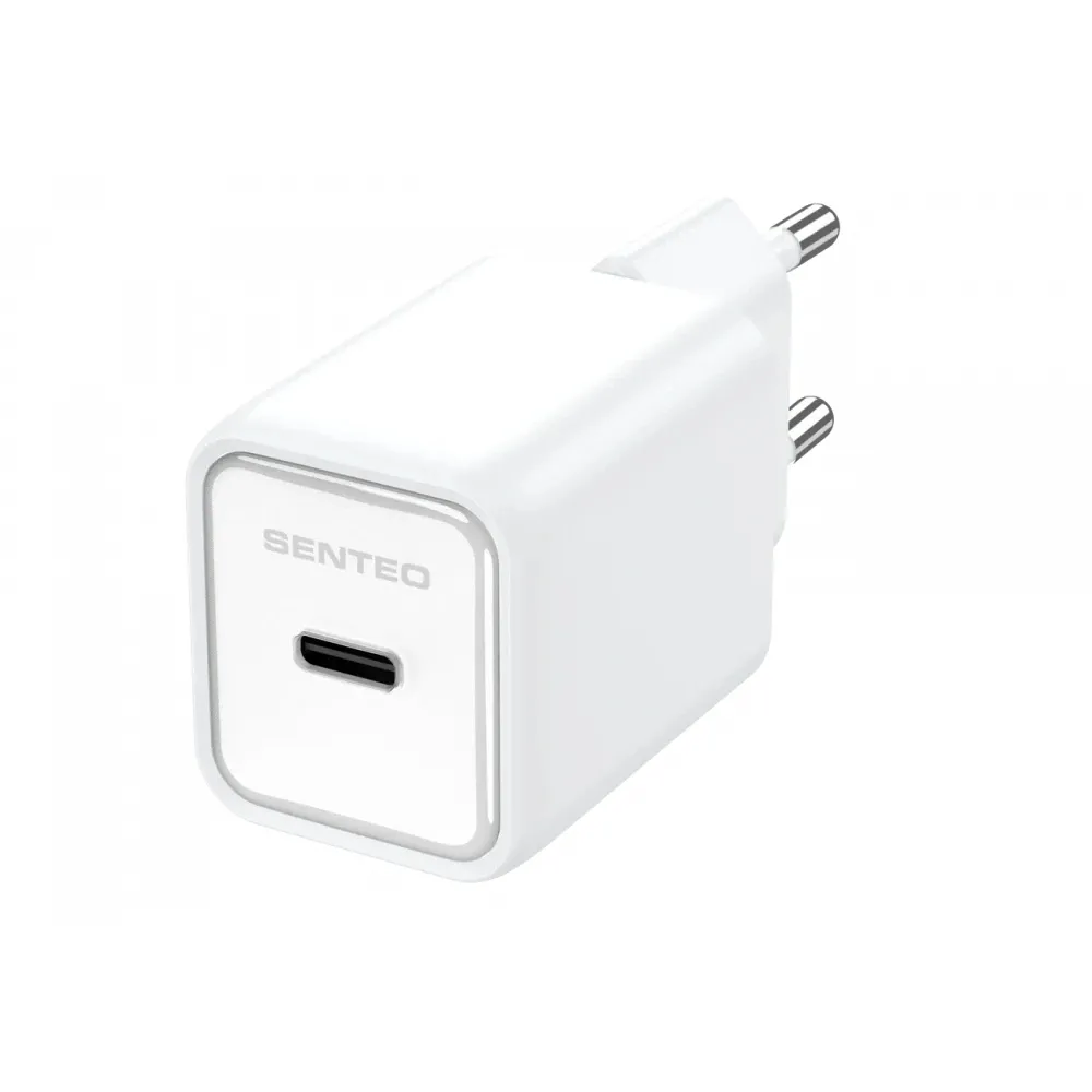 Сетевое зарядное устройство SENTEO Z-16 USB-C PD 30W White