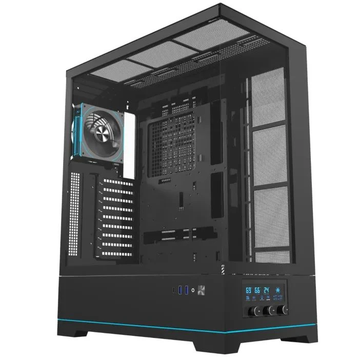 Корпус DARKFLASH DY451L PRO BLACK (UA)