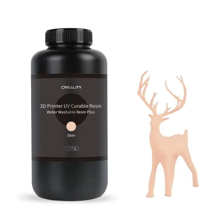 Фотополимерная смола Creality Resin, Water Washable Plus 1кг, body (3302010042) (UA)