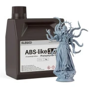 Фотополимерная смола ELEGOO Resin, ABS-like 3.0 plus 2кг, grey (50.103.0216) (UA)