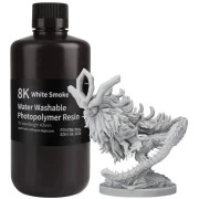 Фотополимерная смола ELEGOO Resin, Water Washable 8K, 1кг, white smoky (50.103.0140) (UA)