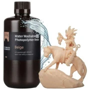 Фотополимерная смола ELEGOO Resin, Water Washable, 2.0 1кг, beige (50.103.0201) (UA)