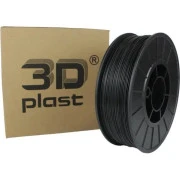 Пластик для 3D-принтера 3Dplast PETG 1.75мм, 3кг, black (3DPTG1753BLK) (UA)