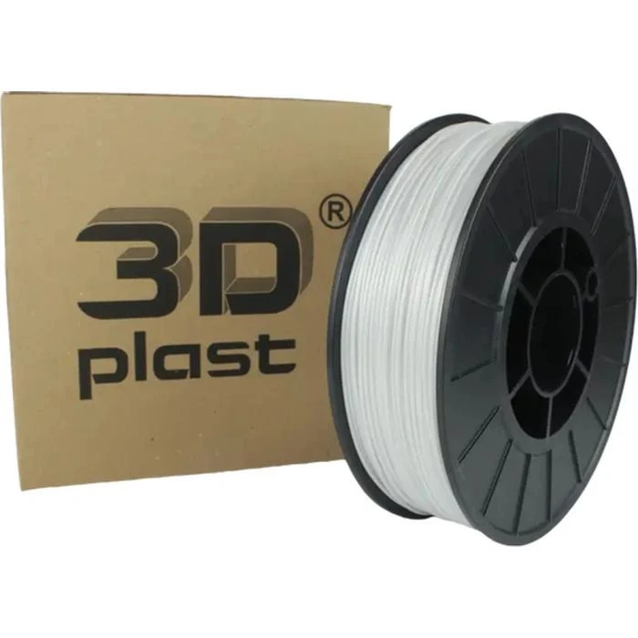 Пластик для 3D-принтера 3Dplast PLA 1.75мм, 0.85кг, pearl (3DPLA17508PRL) (UA)