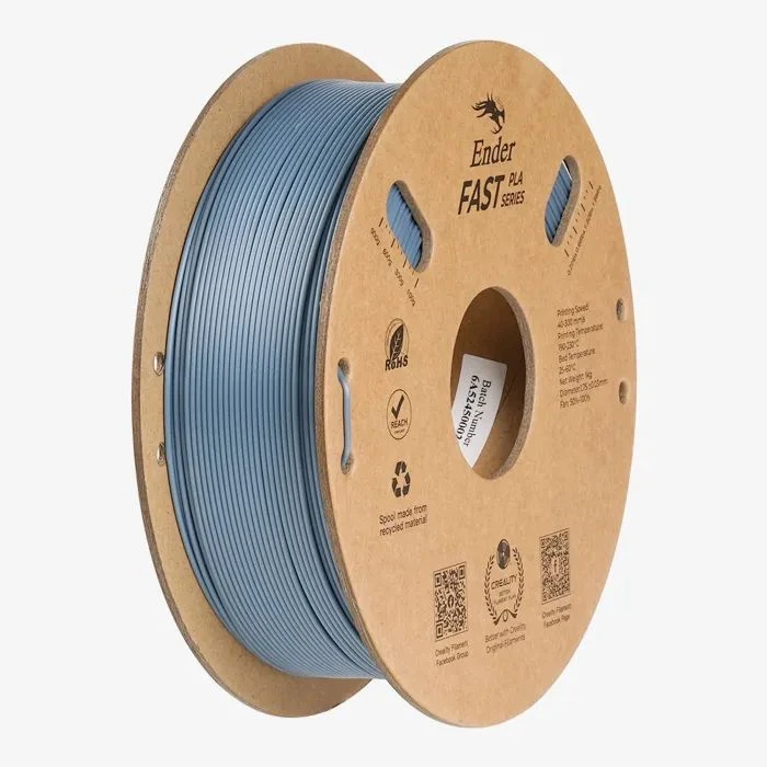 Пластик для 3D-принтера Creality PLA Fast, Ender, 1.75мм, gray light, 1кг (3301010436) (UA)